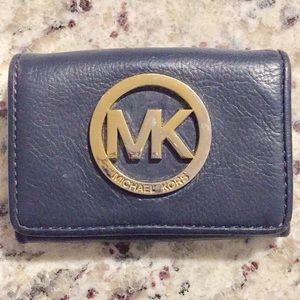 Mini Navy Envelope Wallet